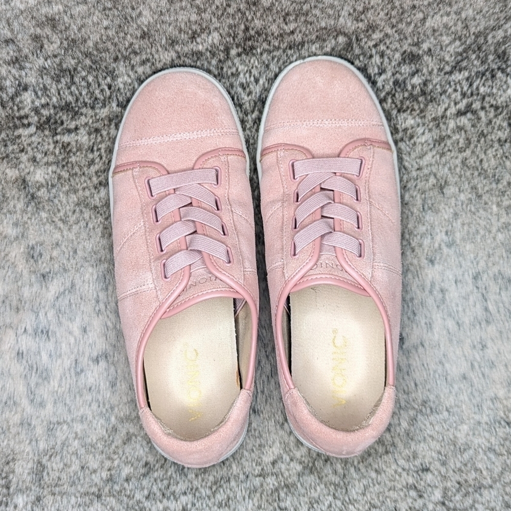 Vionic Jean Suede Slip On Sneaker Pink Women's 7 - Picture 7 of 13